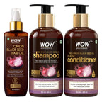 Wow Skin Science Onion Black Seed Oil Ultimate Hair Care Kit | Grab2Buy