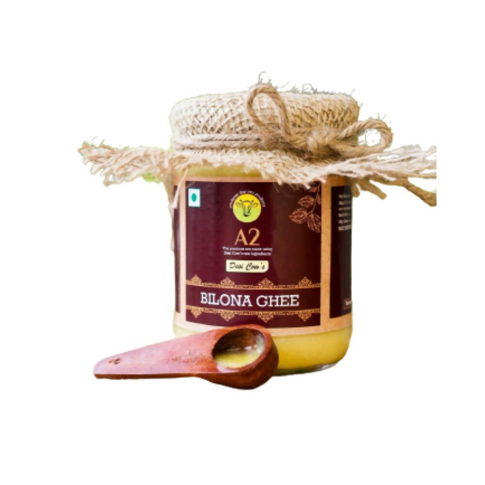 A2 Organics Desi Gir Cow A2 Bilona Ghee | Cultured Ghee | Vedic Bilona Method Ghee | Swadesiicart