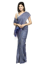 Mominos Fashion Royal Blue Color Bhagalpuri Saree | Grab2Buy