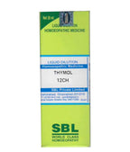SBL Homeopathy Thymol Dilution - Limited Time Offer | Grab2Buy