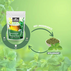 Nature Yard Pure Organic Spearmint Herbal Tea Leaves