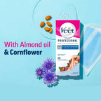 Veet Professional Waxing Strips for Women - Sensitive Skin