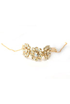 Mominos Fashion Joharkamal Gold-Polished Brass Finish Stone Choker For Women & Girls (Golden) | Grab2Buy