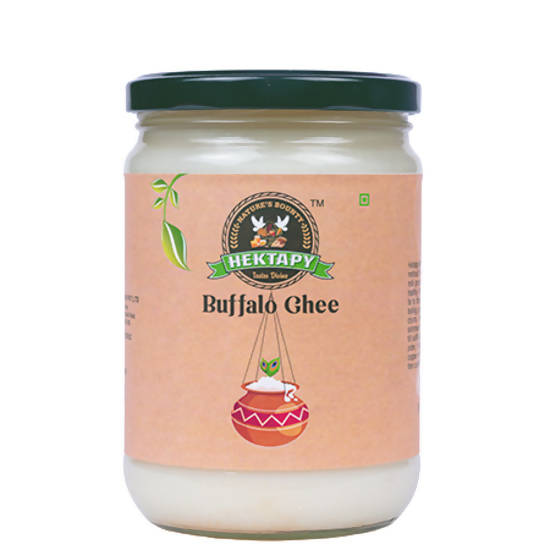 Hektapy Hand Churned Buffalo Ghee | Cultured Pure Desi Ghee | 100% Preservative Free | Grab2Buy