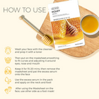 The Face Shop Real Nature Honey Miel Face Mask - Korean Skincare | Grab2Buy