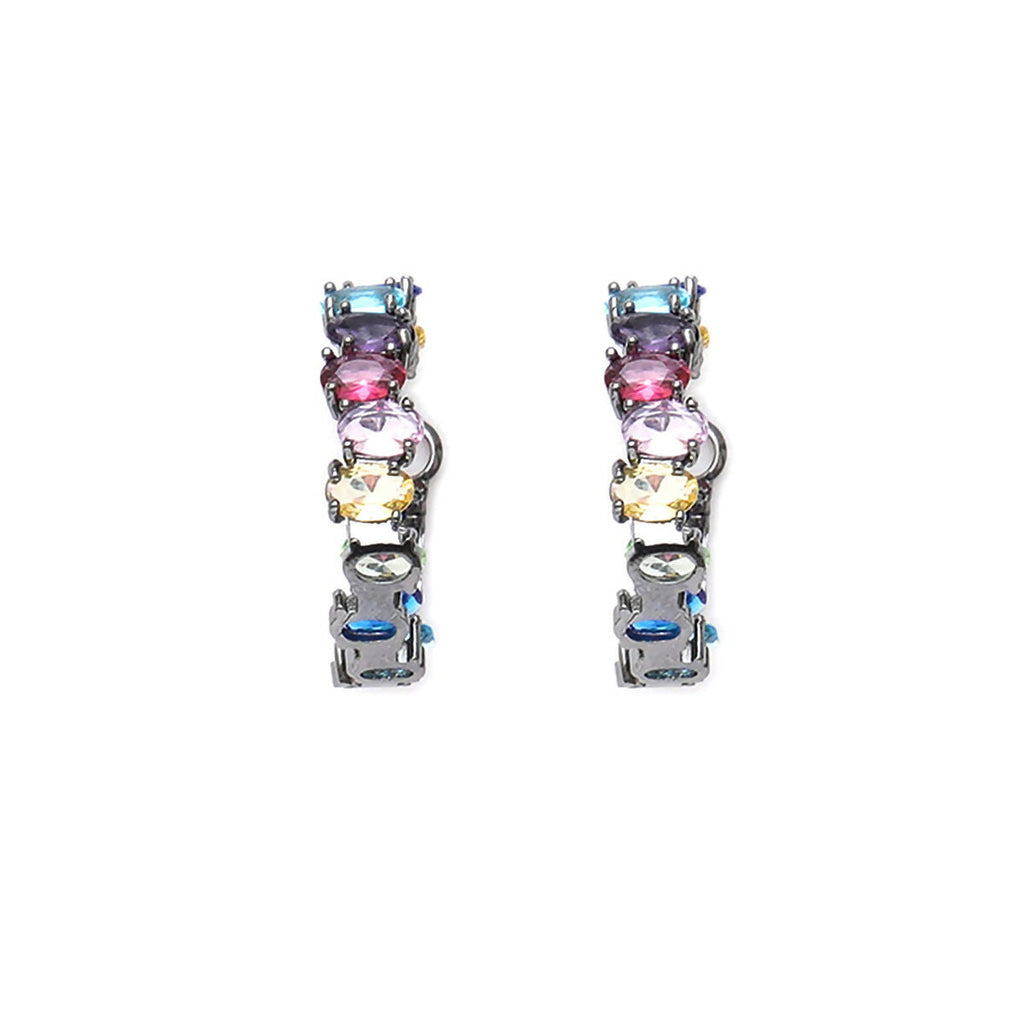 Multi Loops Silver Plated- Ruby Raang | Grab2Buy