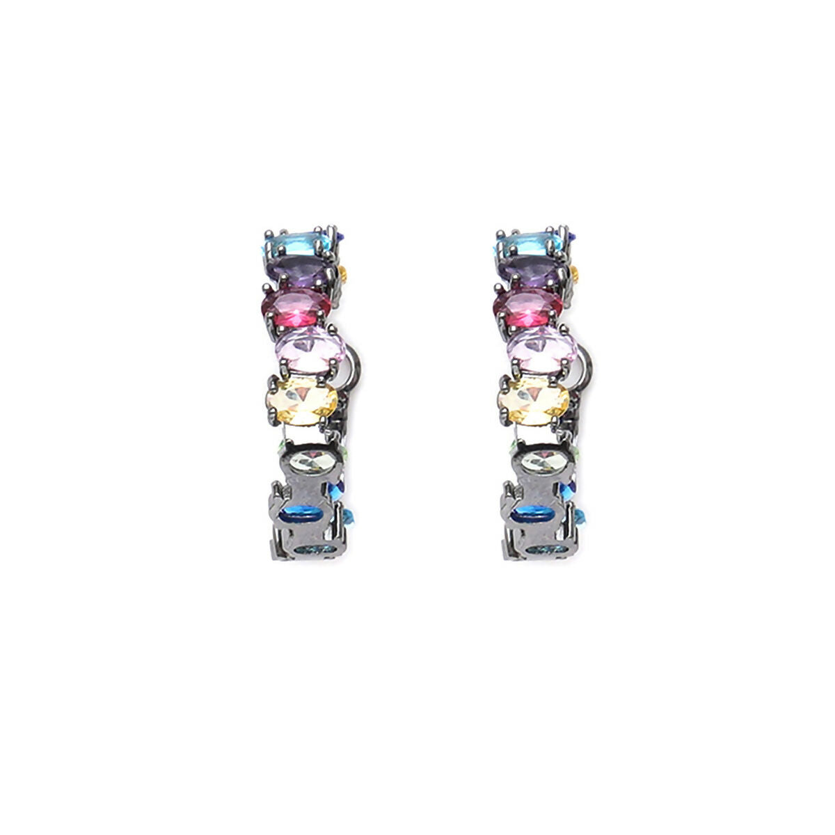 Multi Loops Silver Plated- Ruby Raang | Grab2Buy