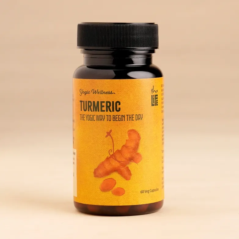 Isha Life Turmeric Powdered Form Of Vegetarian Capsules | Grab2Buy