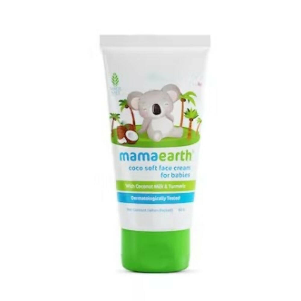 Mamaearth Coco Soft Face Cream With Coconut Milk & Turmeric For Babies | Grab2Buy