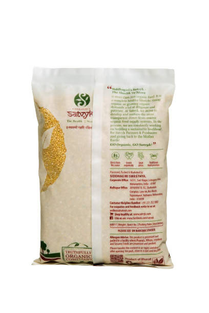 Siddhagiri's Satvyk Organic Foxtail Millet | Grab2Buy