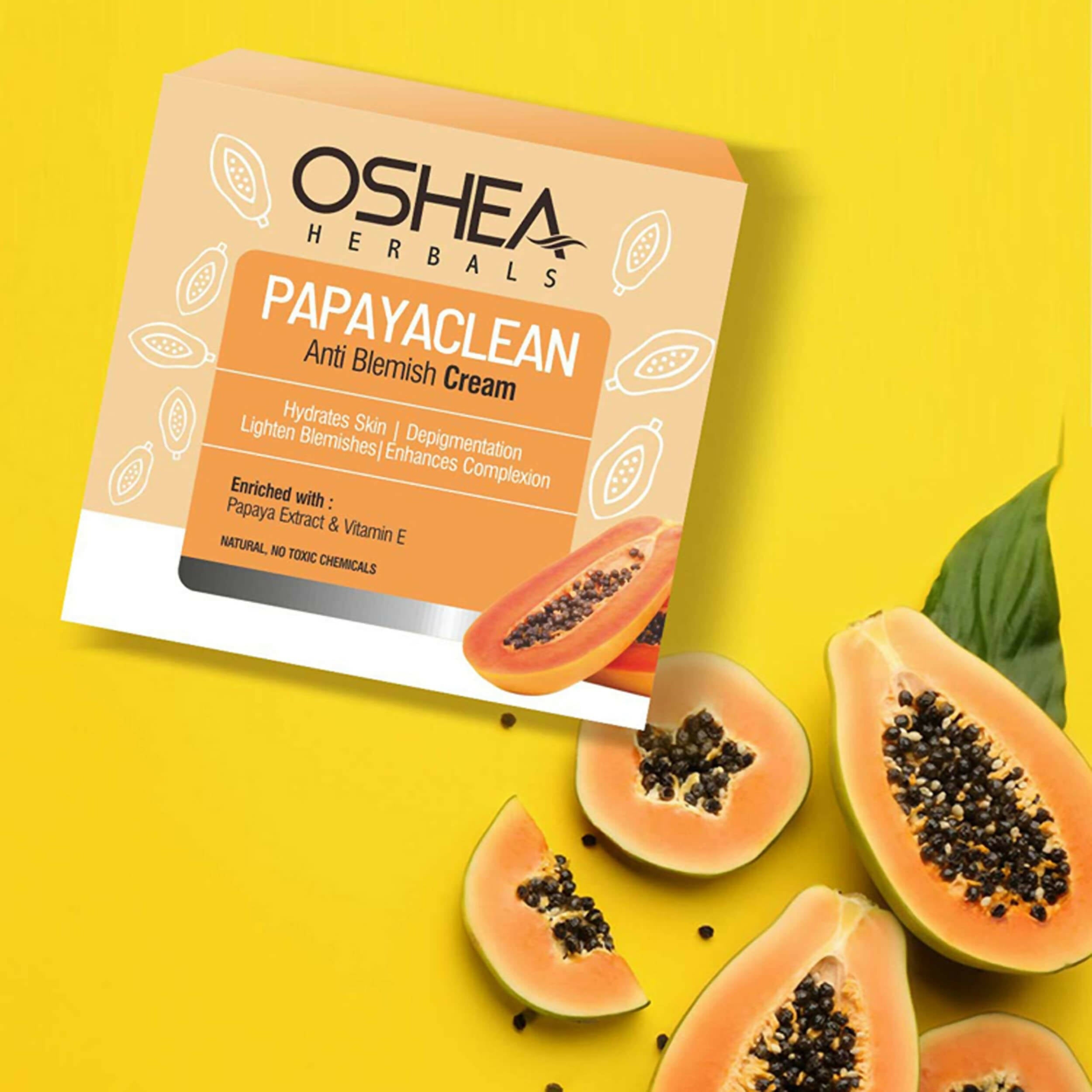 Oshea Herbals Papayaclean Anti Blemish Cream | Grab2Buy