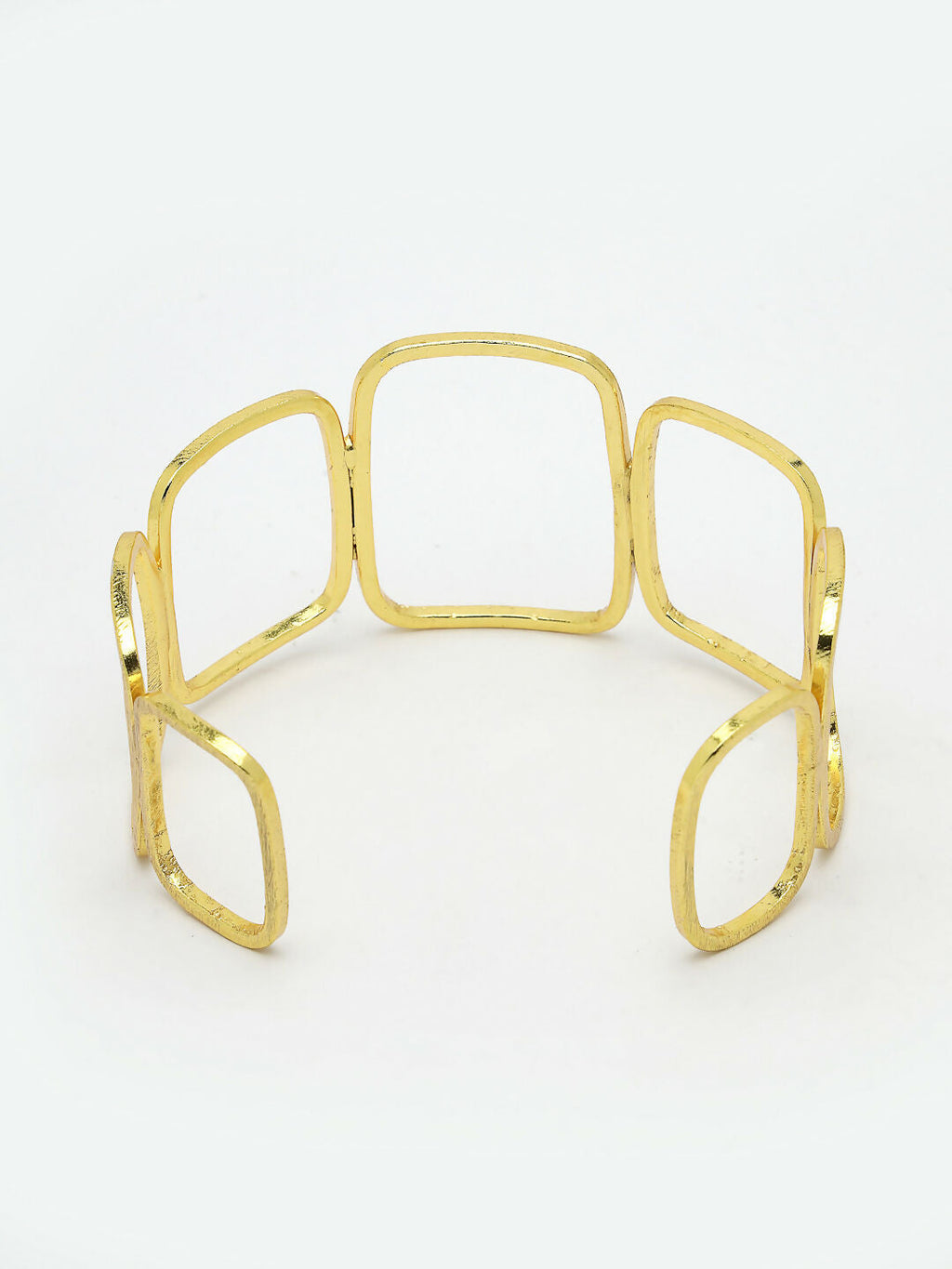 NVR Women Gold-Polished Western Cuff Bracelet | Grab2Buy