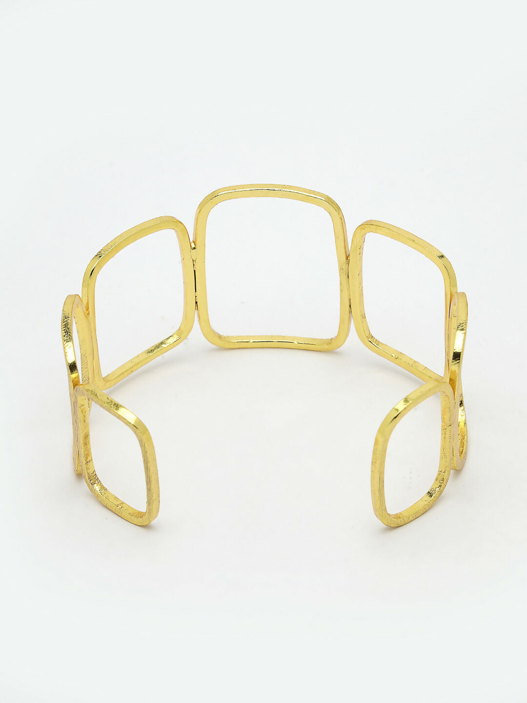 NVR Women Gold-Polished Western Cuff Bracelet | Grab2Buy