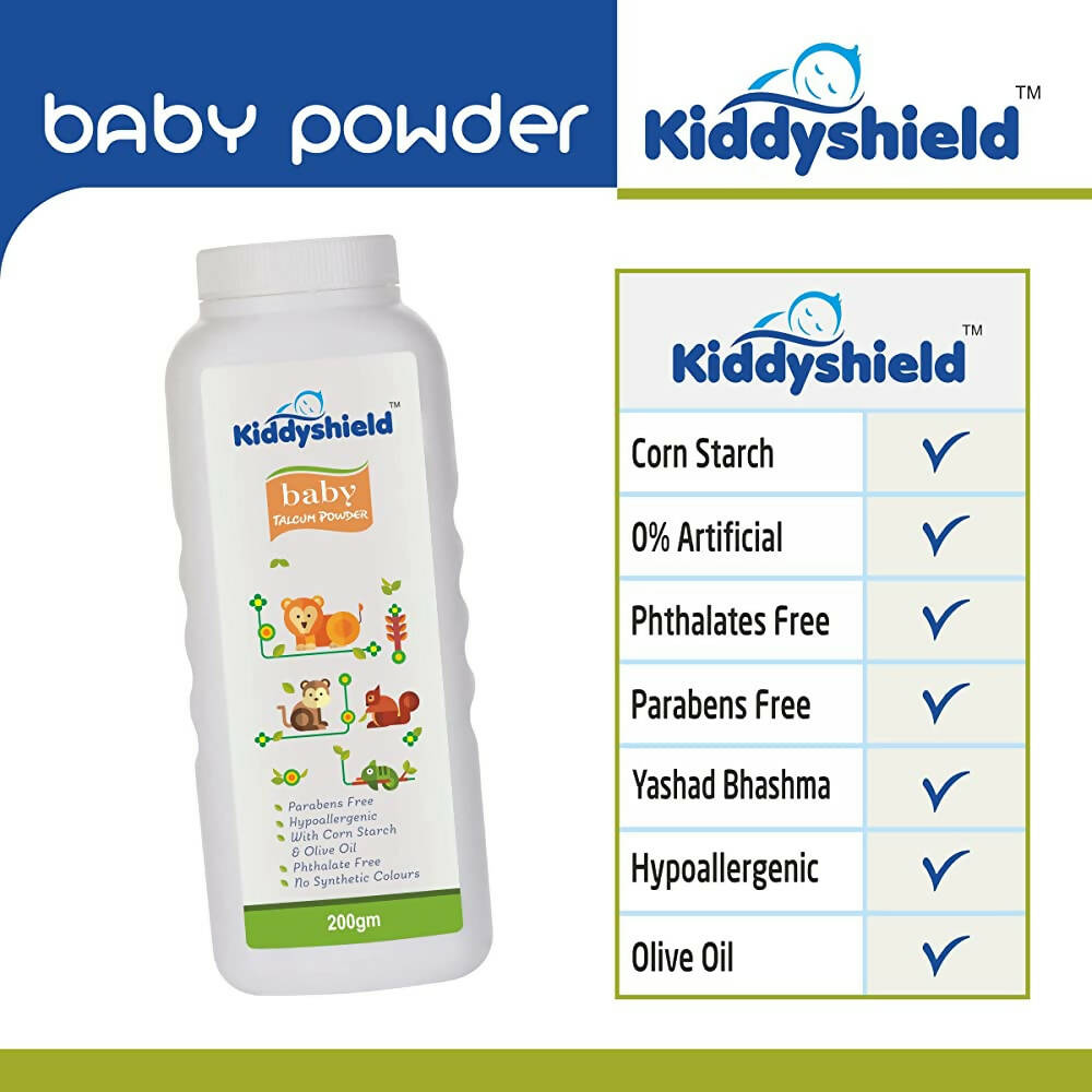 Kiddyshield Baby Talcum Powder (0-12 Years) | Grab2Buy