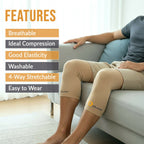 Orth-Rem Knee Cap Support For Men & Women (Pair) Knee Brace Pain Relief