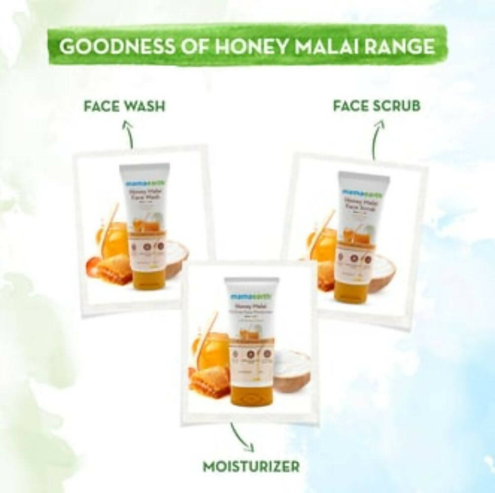 Mamaearth Honey Malai Face Wash For Nourishing Glow | Grab2Buy