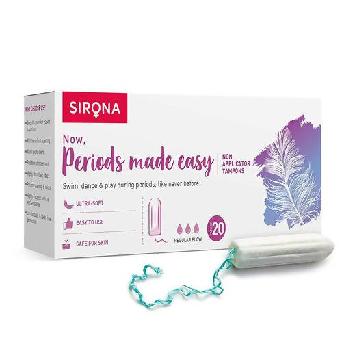 Sirona Periods Made Easy Tampons | Grab2Buy