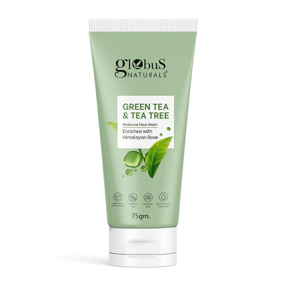 Globus Naturals Green Tea & Tea Tree Face Wash | Grab2Buy
