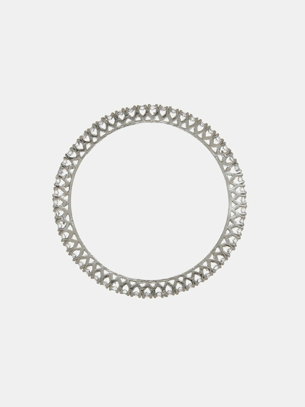 Crystal Stone Bangle- Ruby Raang | Grab2Buy