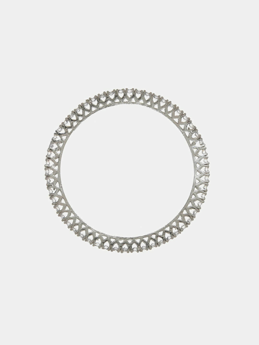 Crystal Stone Bangle- Ruby Raang | Grab2Buy