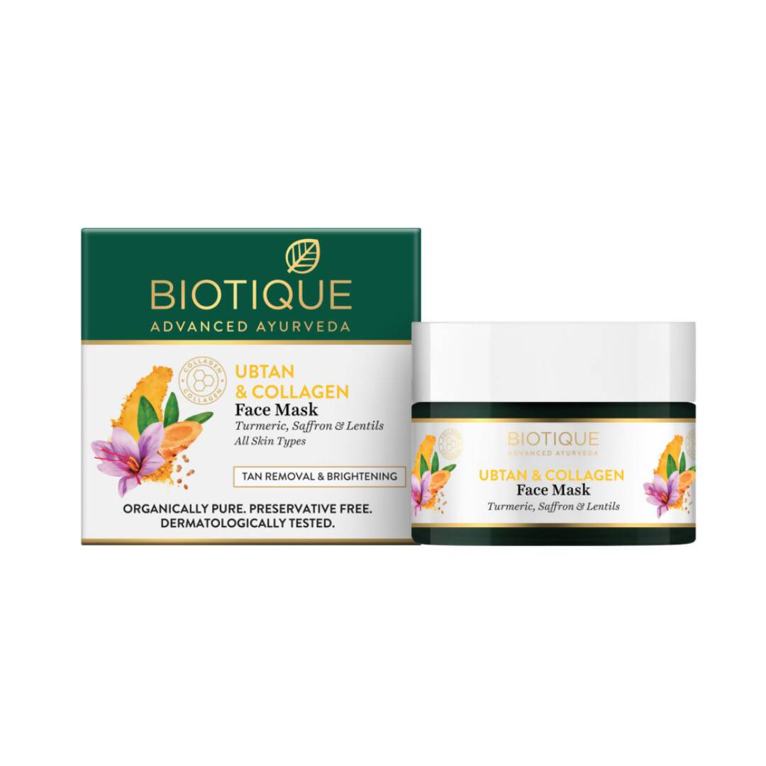 Biotique Ubtan & Collagen Face Mask | Grab2Buy