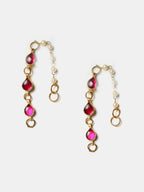 Ruby Raang Flower Earrings | Grab2Buy