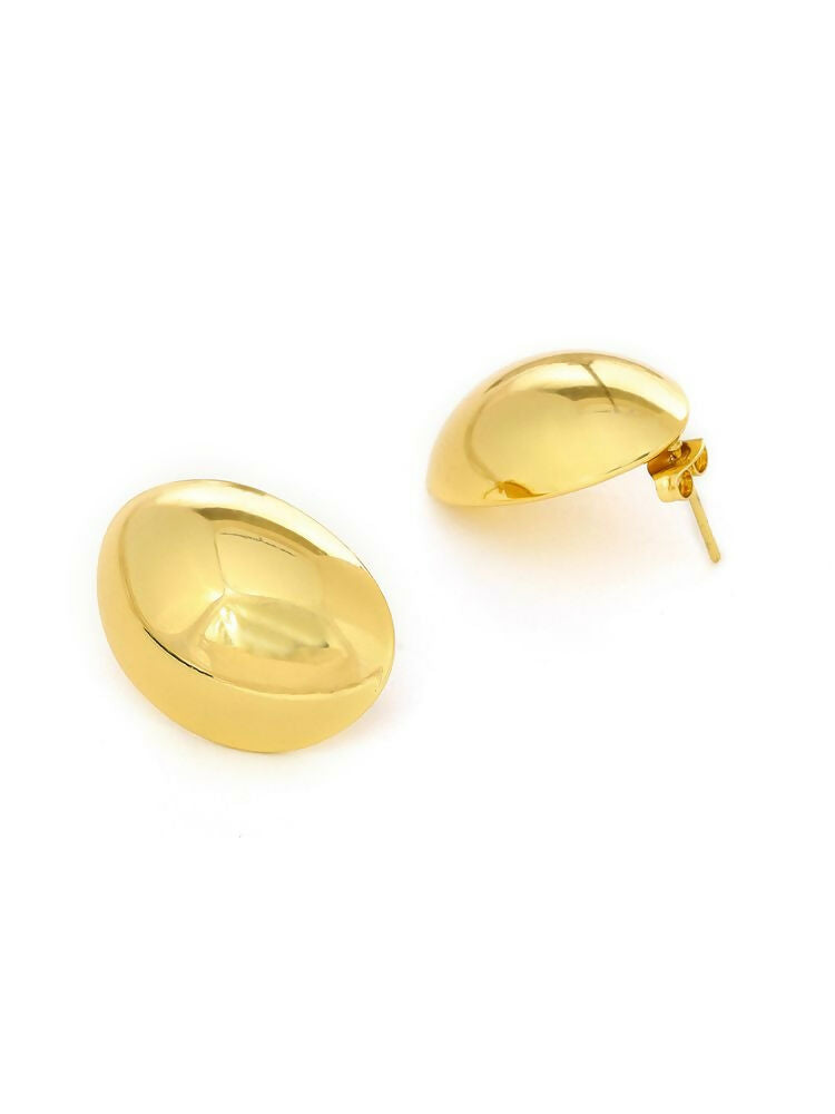 Golden Drop Earrings - Ruby Raang | Grab2Buy