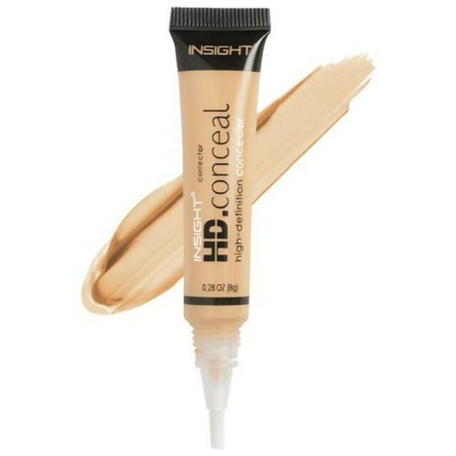Insight Cosmetics Hd Concealer - Natural Finish, Water-Resistant - Golden Sand | Grab2Buy