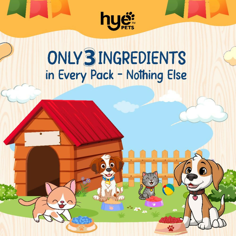 Hye Pets Super Treats For Super Pets – Freeze Dried Treats Made With Goat Milk, Carrot & Banana | Grab2Buy