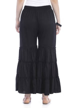 Mominos Fashion Trendy Cotton Black Palazzo | Grab2Buy