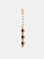 Ruby Raang Flower Earrings | Grab2Buy