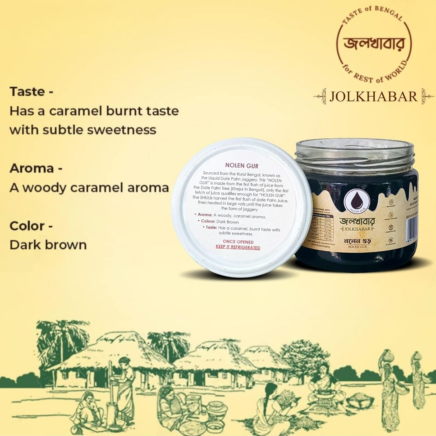 Jolkhabar Nolen Gur From Bengal | Swadesiicart