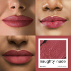 Bella Vita Organic Comfort Matte Bullet Lipstick - Naughty Nude