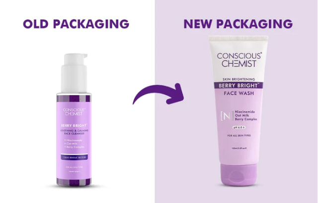Conscious Chemist Berry Bright Soothing & Calming Face Cleanser | Grab2Buy