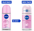 Nivea Deodorant Roll On Pearl & Beauty Radiance For Eventoned Smooth & Beautiful Underarms | Grab2Buy