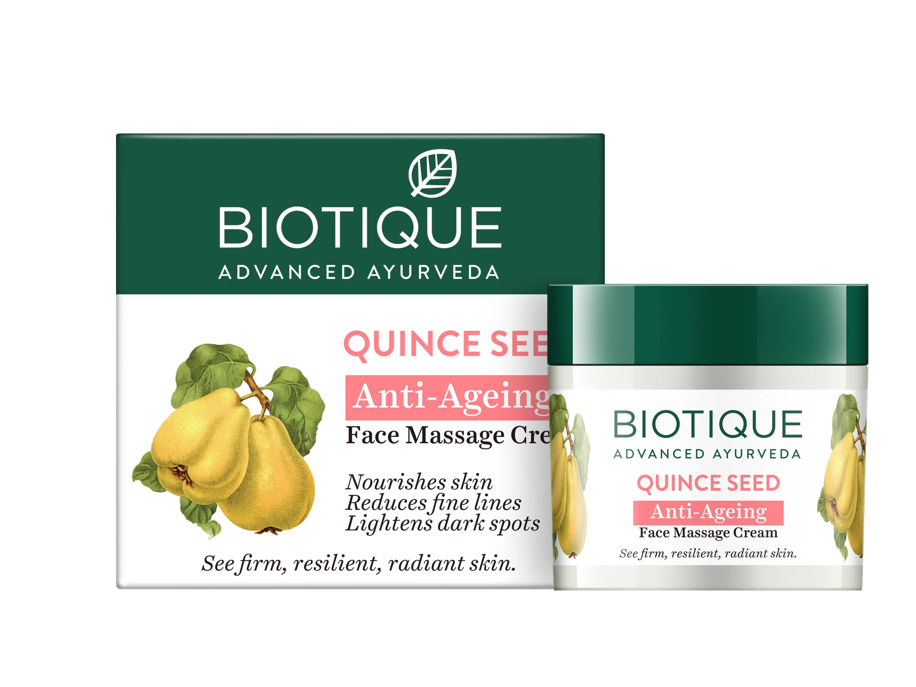 Biotique Advanced Ayurveda Quince Seed Anti-Ageing Face Massage Cream | Grab2Buy