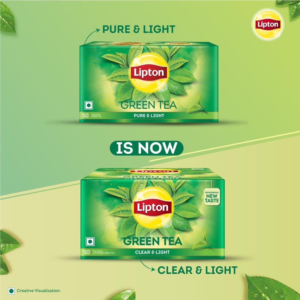 Lipton Pure & Light Green Tea Bags | Grab2Buy