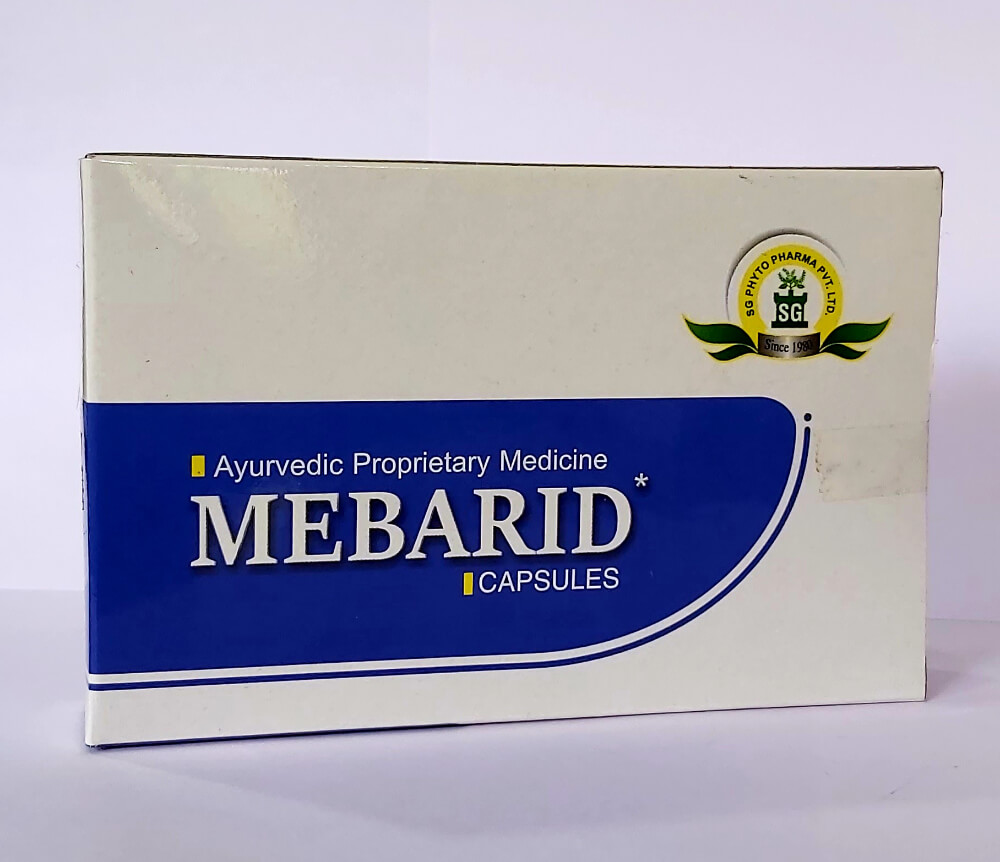 SG Phyto Pharma Mebarid Capsules | Grab2Buy