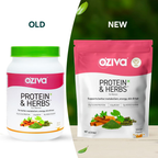 OZiva Protein & Herbs for Women - Protein Powder to Reduce Body Fat, Manage Weight & Metabolism, No Added Sugar | Grab2Buy