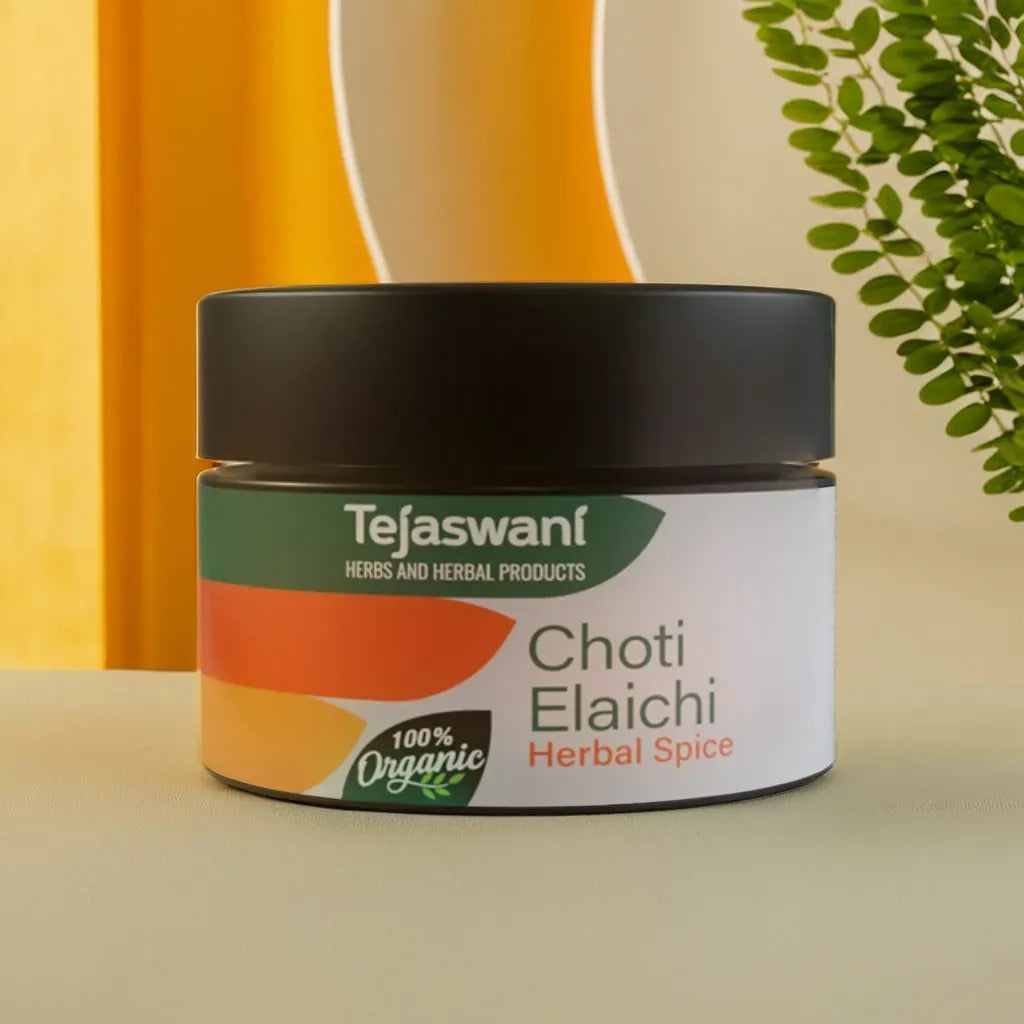 Tejaswani Herbs and Herbal Products Choti Elaichi Powder | Grab2Buy