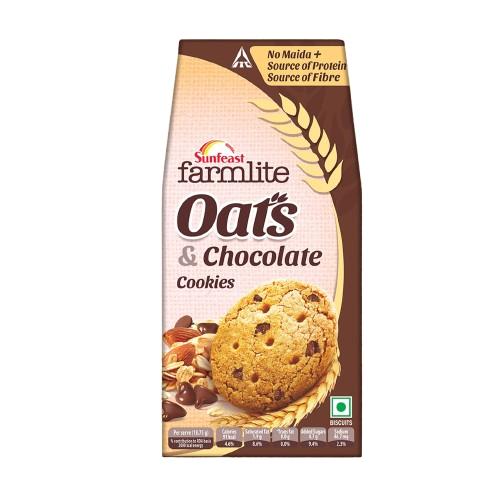 Sunfeast Farmlite Active Oats And Chocolate Cookies | Grab2Buy