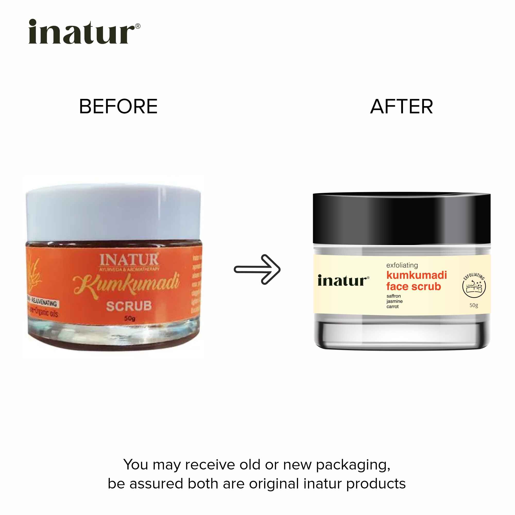 Inatur Kumkumadi Scrub | Grab2Buy