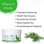 Mystiq Living Dried Rosemary Leaves for Hair Growth | Grab2Buy