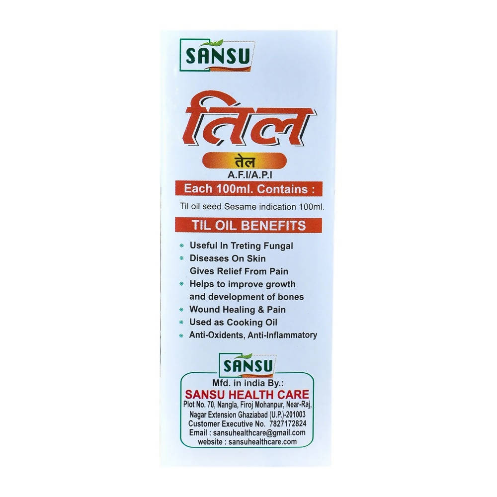 Sansu Organic Til Oil | Grab2Buy