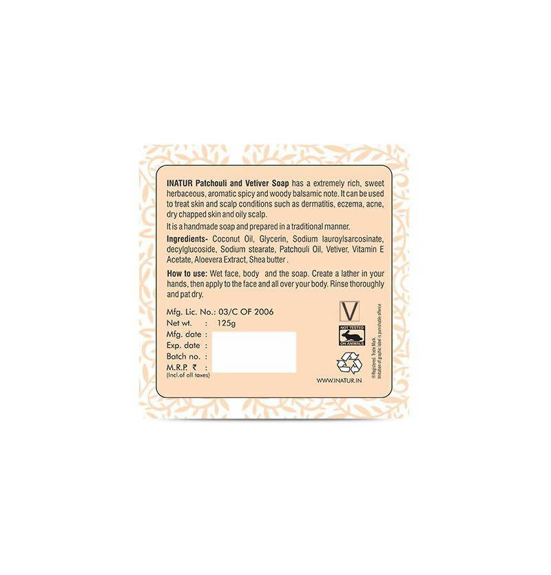 Inatur Patchouli Vetiver Soap | Grab2Buy