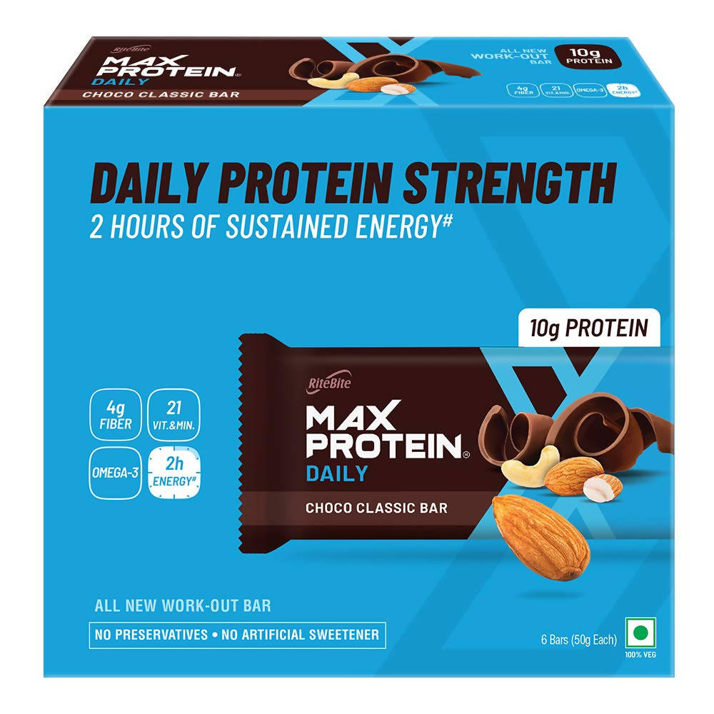 RiteBite Max Protein Daily Choco Classic Bar | Grab2Buy