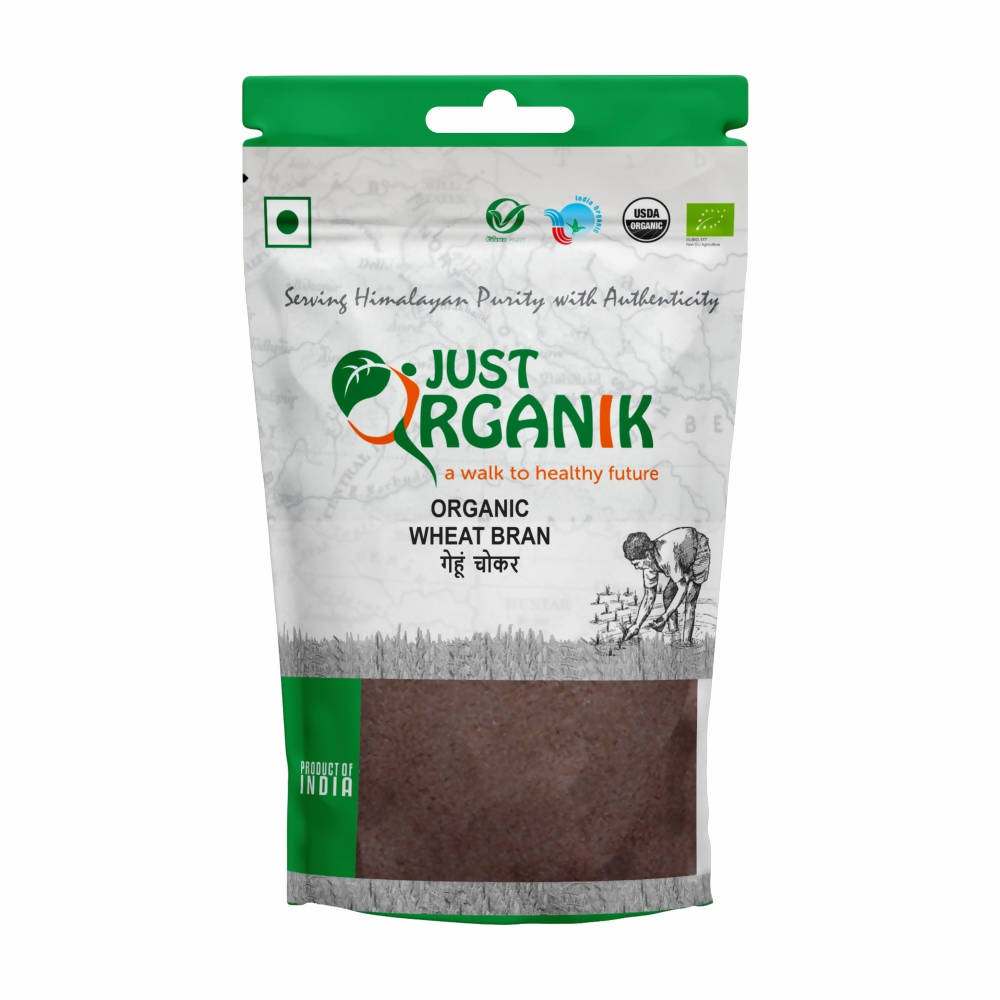 Just Organik Wheat Bran (Gehun Chokar) | Grab2Buy
