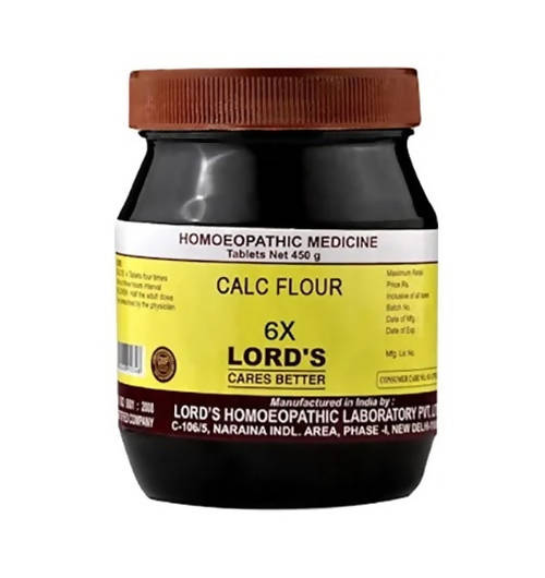 Lord's Homeopathy Calc Flour Biochemic Tablets | Grab2Buy