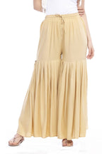 Mominos Fashion Reyon Cotton Golden Palazzo For Girls | Grab2Buy