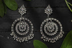Mominos Fashion Johar Kamal Women's White Kundan Circles Earrings | Grab2Buy